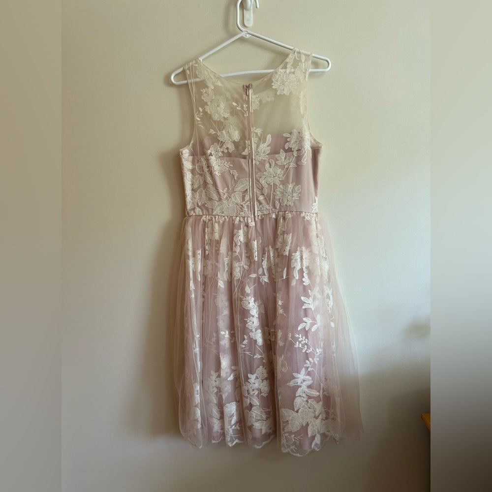 Pink Lace Bridesmaids Dress NWT - Picture 2 of 4